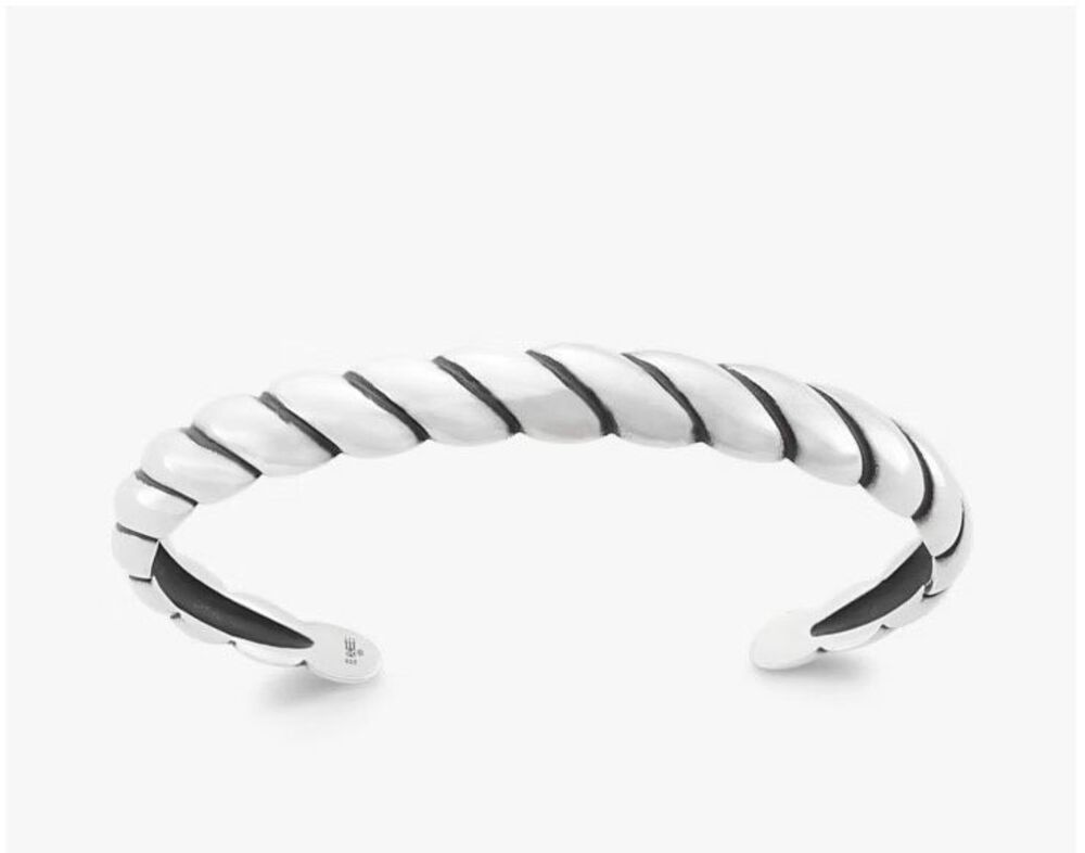 James Avery Half Twist Cuff Bracelet Medium